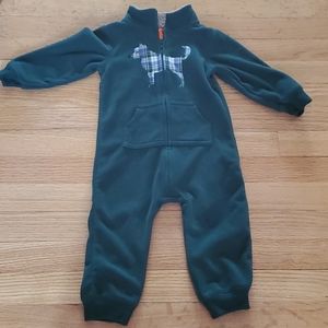 Carter's 1 Piece Fleece Outfit, boy 18 months